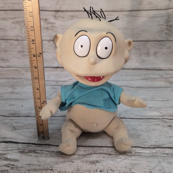 Vtg 1997 Mattel Nickelodeon Rugrats Plush Talking Tommy Pickles - Picture 2 of 9